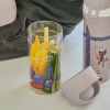 KOZIOL Snackpot / Water Bottle 500 ml BUDDY GREY TRUCKS 8347747