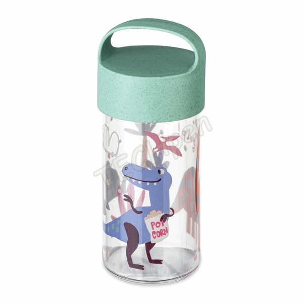 KOZIOL Snackpot / Water Bottle 500 ml BUDDY SNACK GREEN REX 8348748