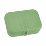KOZIOL LUNCH BOX WITH SEPARATOR PASCAL L NATURE LEAF GREEN 7152703