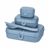 KOZIOL LUNCH BOX SET + CUTLERY SET PASCAL READY NATURE FLOWER BLUE 7168716
