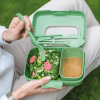 KOZIOL LUNCH BOX SET + CUTLERY SET CANDY READY NATURE 7272703