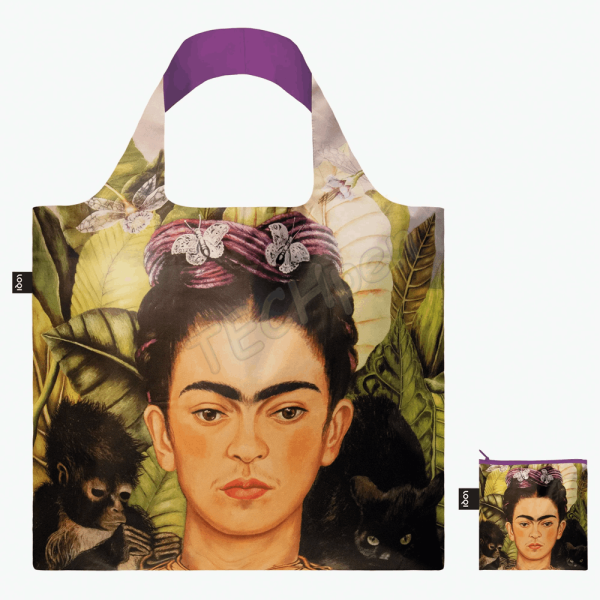LOQI FK.SP.R KAHLO SELF PORTRAIT WITH HUMMINGBIRD