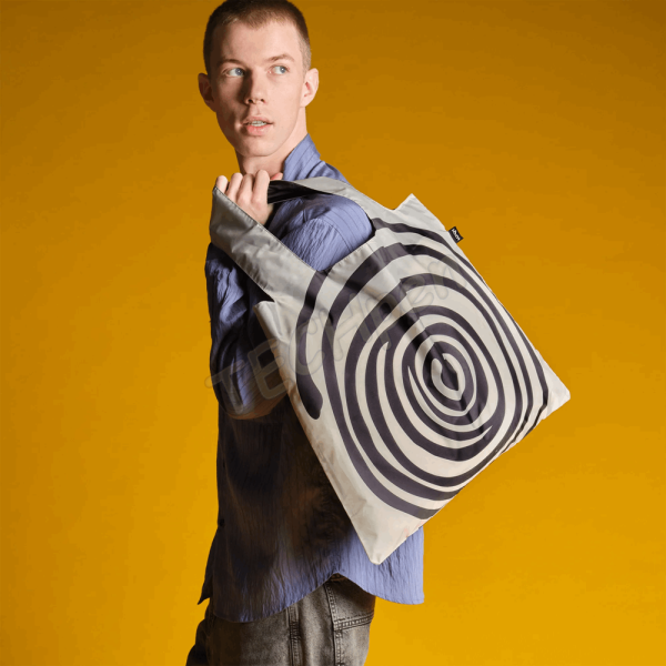 LOQI LB.SB BOURGEOIS SPIRALS BLACK