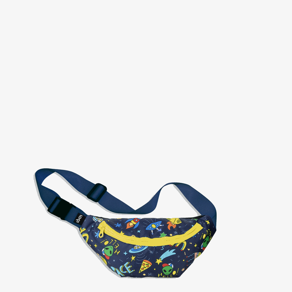 LOQI BB.SU SPACE UFO RECYCLED MEDIUM BUMBAG