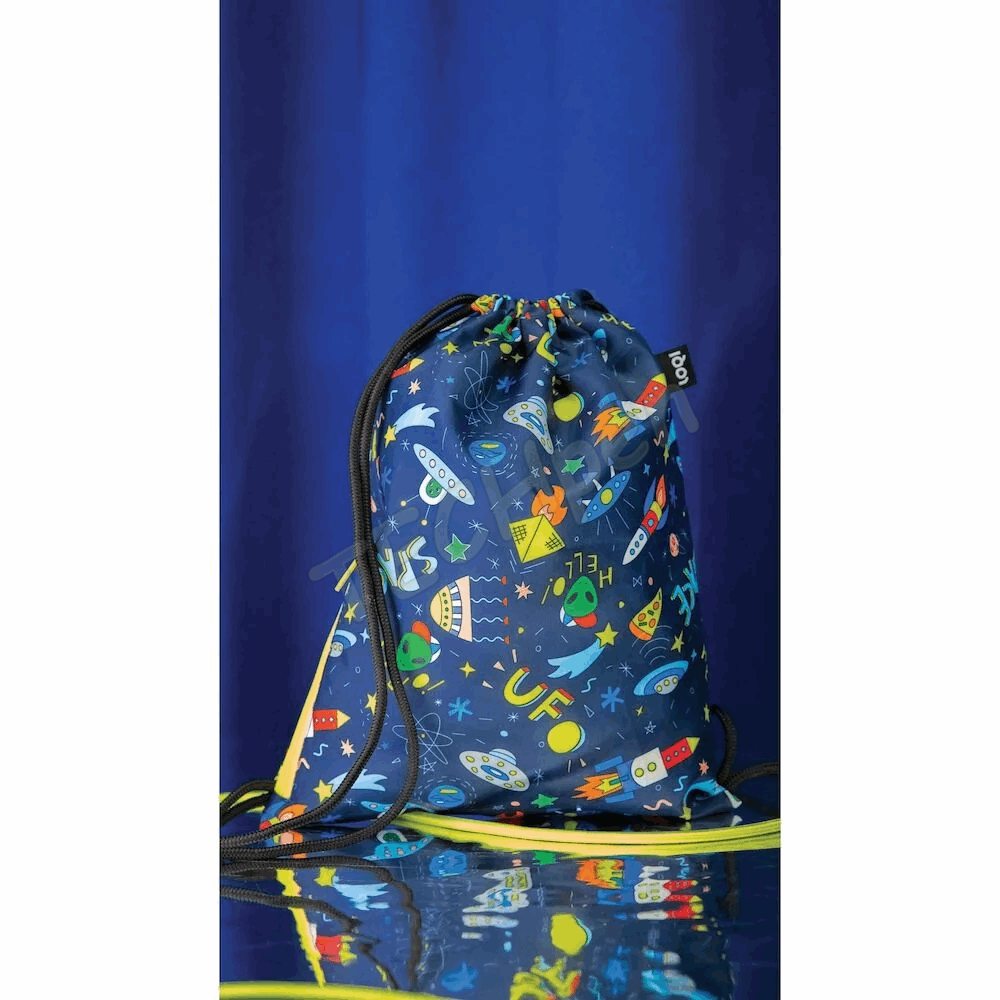 LOQI BP.SU SPACE UFO RECYCLED MEDIUM BACKPACK