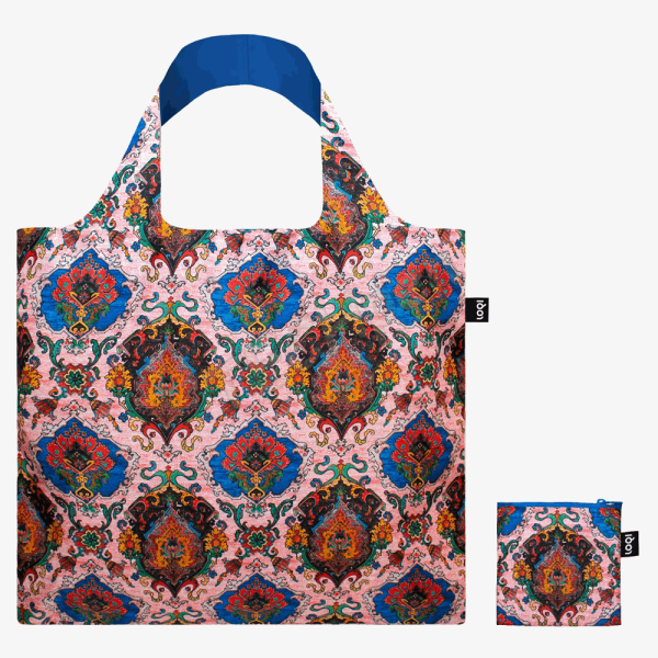 LOQI DA.TT TAPESTRY TEA ROSE BAG