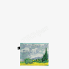 LOQI ZP.VG VINCENT VAN GOGH STARRY NIGHT, WHEATFIELD, IRISES RECYCLED ZIP POCKETS