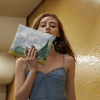 LOQI ZP.VG VINCENT VAN GOGH STARRY NIGHT, WHEATFIELD, IRISES RECYCLED ZIP POCKETS