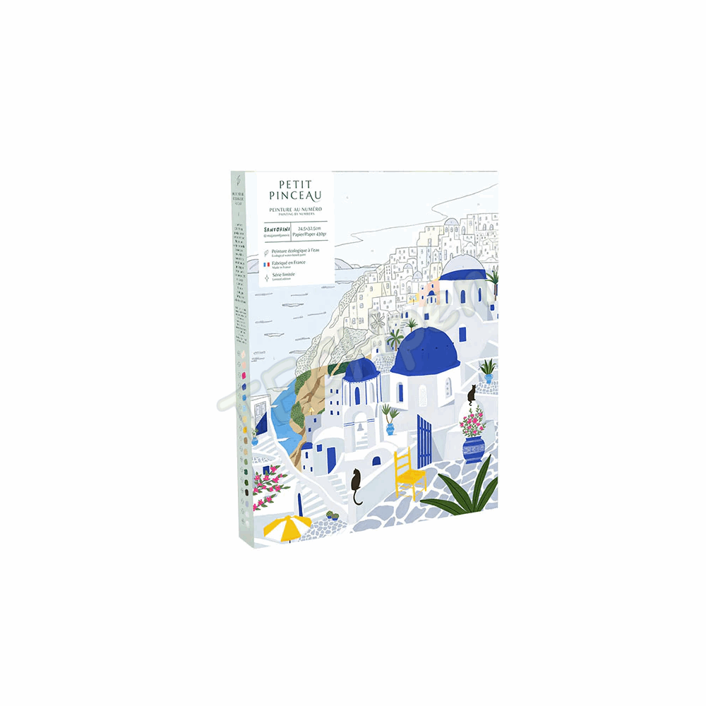 LA PETITE EPICERIE 350023 PETIT PINCEAU - SANTORINI PAR MAJA TOMLJANOVIC