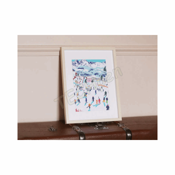 LA PETITE EPICERIE 350029 PETIT PINCEAU - SKIING AMONG MONTAINS PAR KATIE SMITH