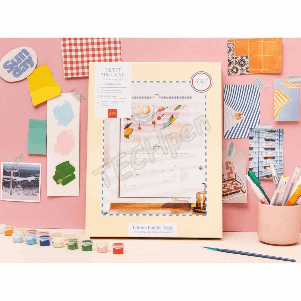 LA PETITE EPICERIE 350900 PETIT PINCEAU - CALENDRIER 2026