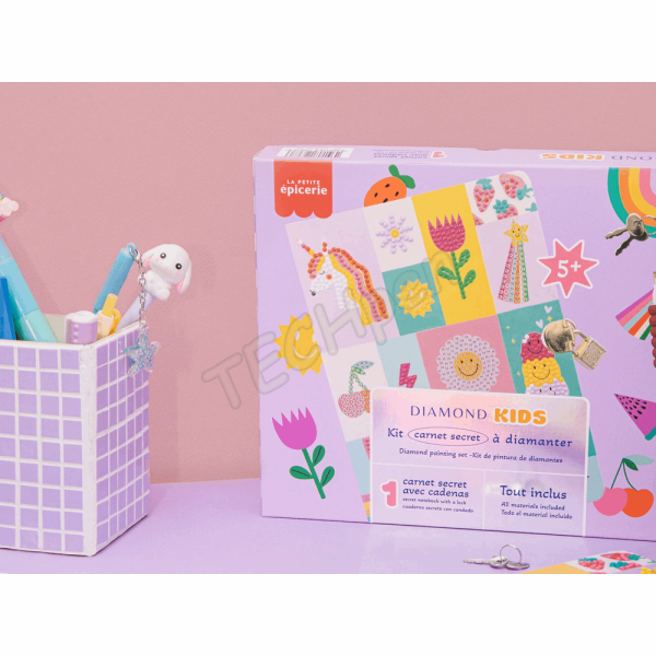 LA PETITE EPICERIE 353002 PETIT DIAMOND KIDS - CARNET SECRET