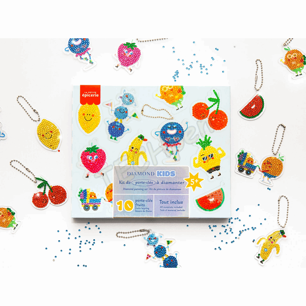 LA PETITE EPICERIE 353003 PETIT DIAMOND KIDS - PORTE-CLEFS