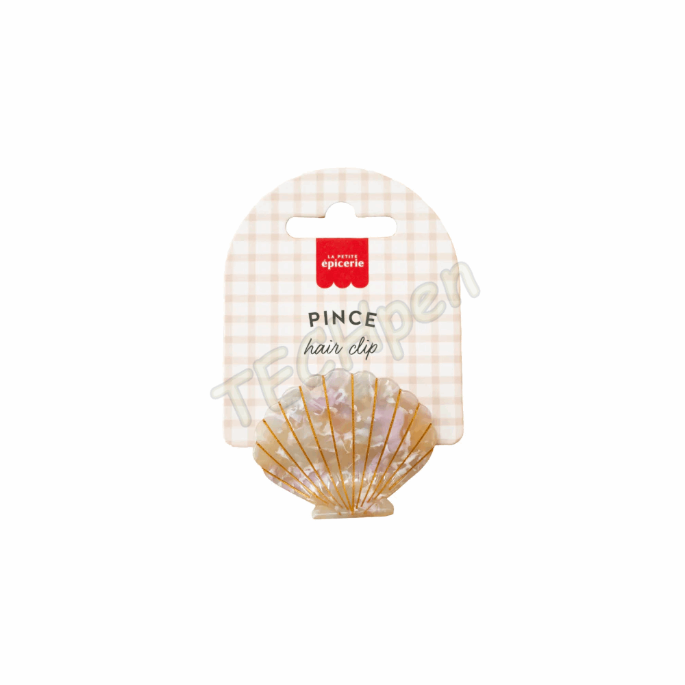 LA PETITE EPICERIE 537801 PINCE COQUILLAGE MULTICOLORE