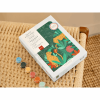 LA PETITE EPICERIE 350901 NOTEBOOK A PEINDRE - LEAPING LEOPARDS