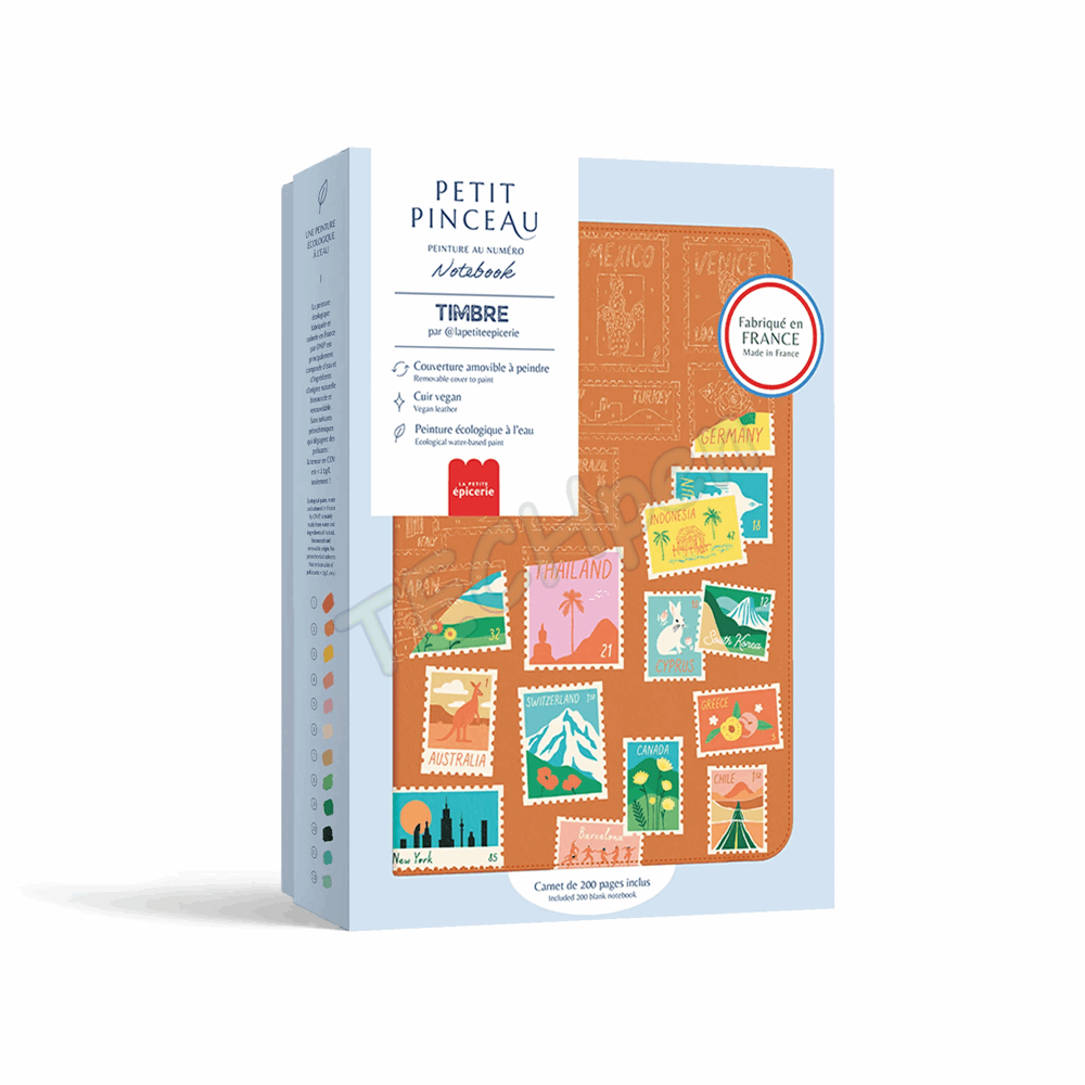 LA PETITE EPICERIE 350903 NOTEBOOK A PEINDRE - TRAVEL BOOK