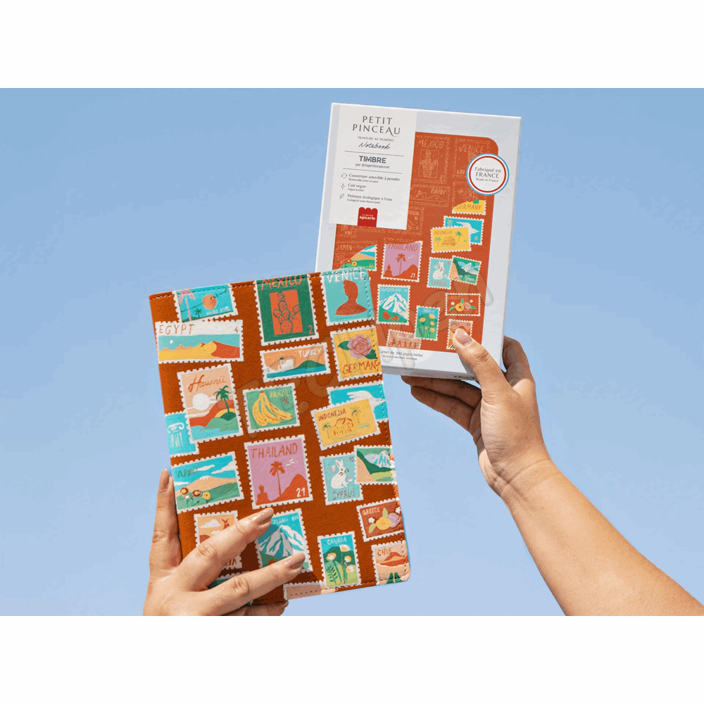 LA PETITE EPICERIE 350903 NOTEBOOK A PEINDRE - TRAVEL BOOK