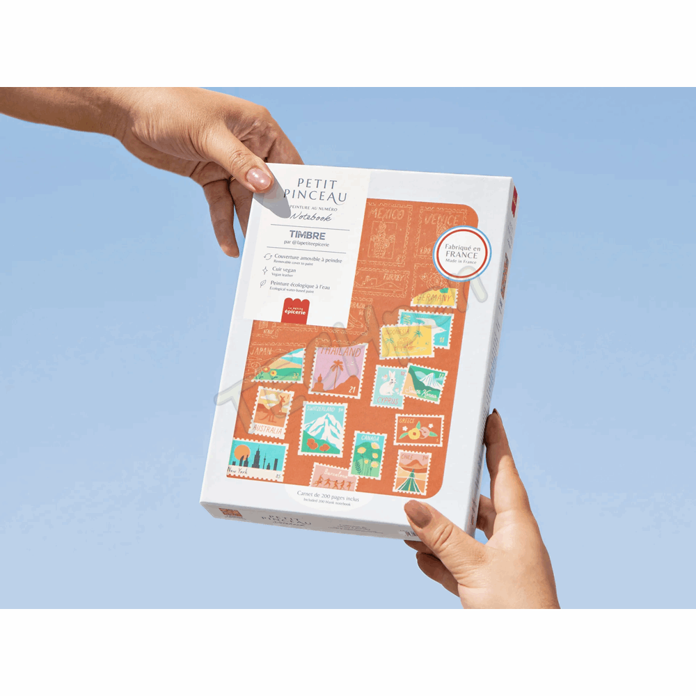 LA PETITE EPICERIE 350903 NOTEBOOK A PEINDRE - TRAVEL BOOK