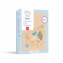 LA PETITE EPICERIE 350906 NOTEBOOK A PEINDRE - COQUILLAGE