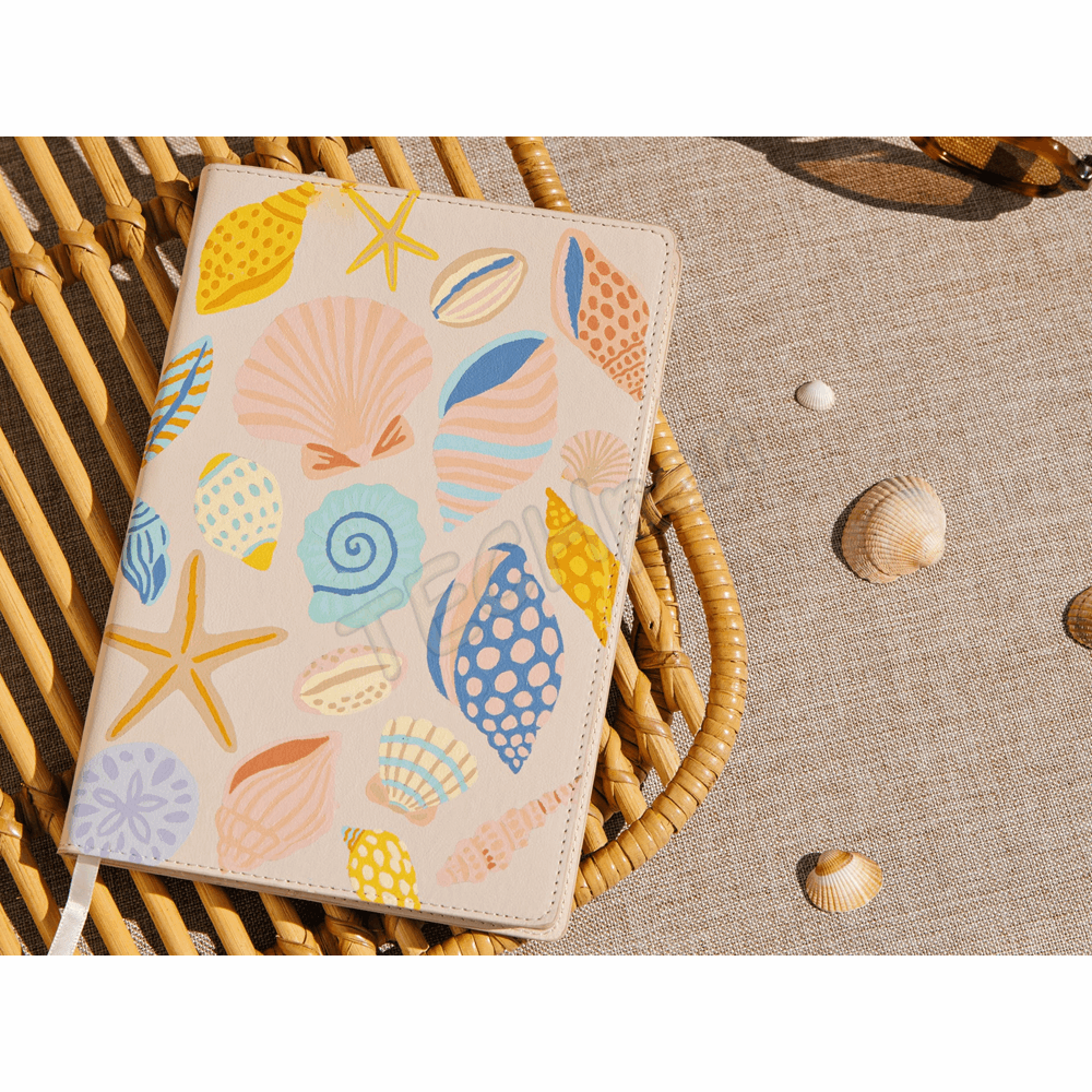 LA PETITE EPICERIE 350906 NOTEBOOK A PEINDRE - COQUILLAGE