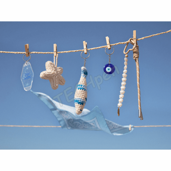 LA PETITE EPICERIE 121005 BAG CHARMS CROCHET KIT - VITAMINE SEA