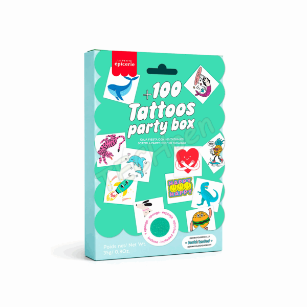 LA PETITE EPICERIE 331400 TATTOO PARTY PACK