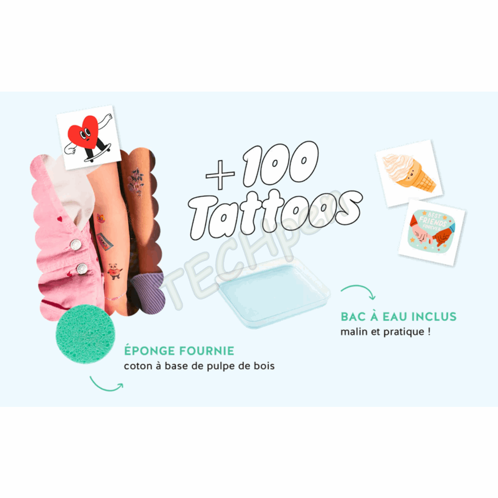 LA PETITE EPICERIE 331400 TATTOO PARTY PACK