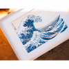 LA PETITE EPICERIE 350068 PETIT PINCEAU - LA GRANDE VAGUE DE KANAGAWA, KATSUSHIKA HOKUSAI