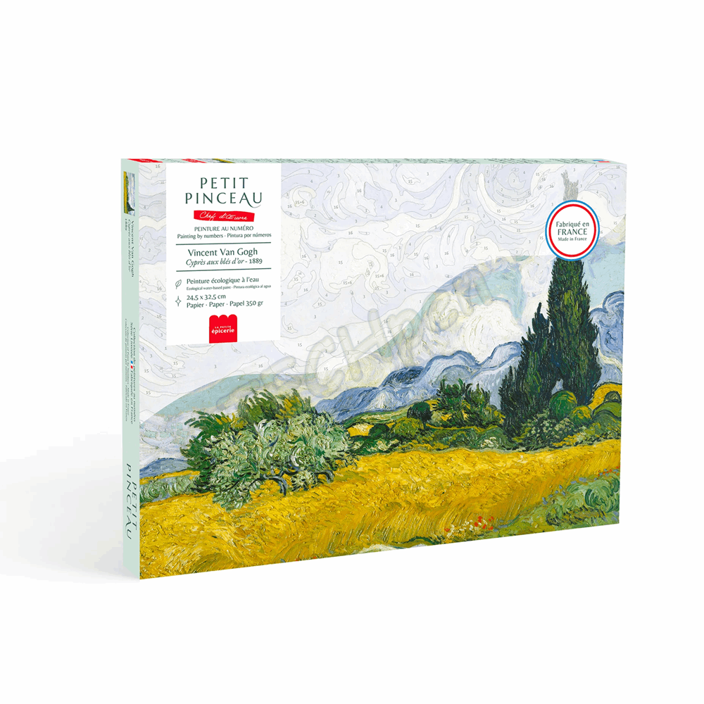 LA PETITE EPICERIE 350069 PETIT PINCEAU - Cypres aux bles dor, VINCENT VAN GOGH