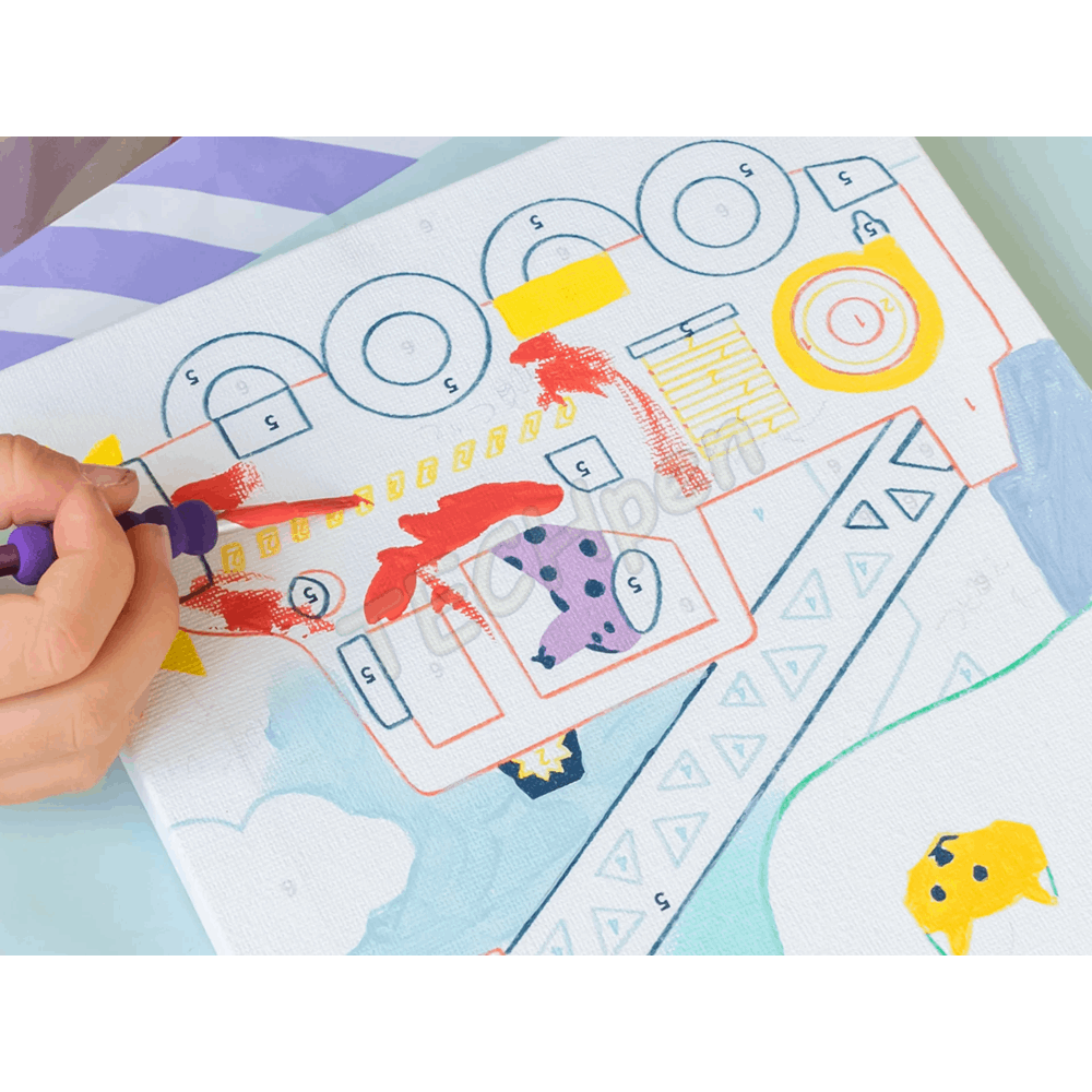 LA PETITE EPICERIE 351001 PETIT PINCEAU KIDS - WOUF