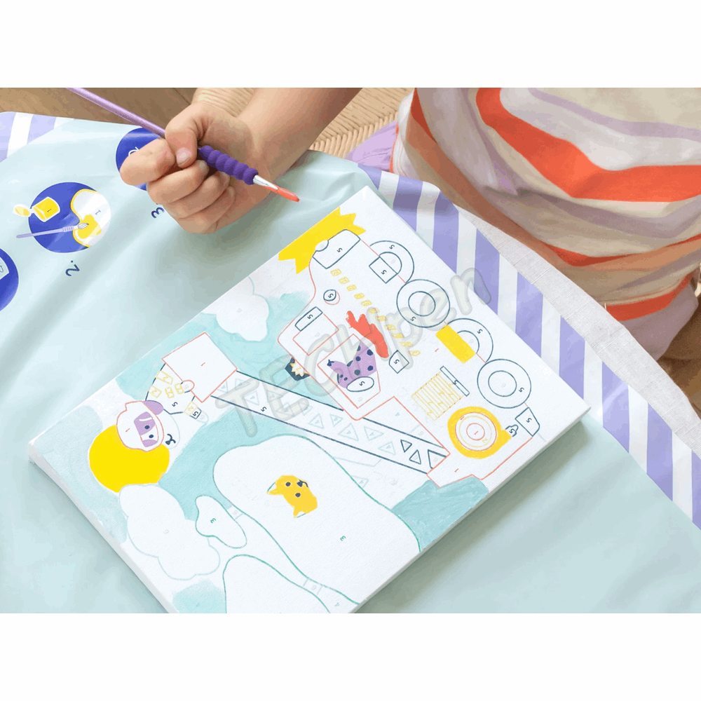 LA PETITE EPICERIE 351001 PETIT PINCEAU KIDS - WOUF