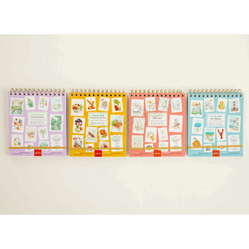 LA PETITE EPICERIE 357007 TRAVEL BOOK - SECRET GARDEN