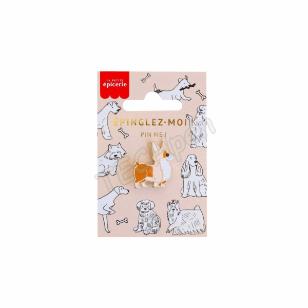 LA PETITE EPICERIE 537073 BROCHE PINS EMAILLE CORGI