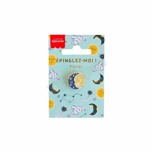 LA PETITE EPICERIE 537075 BROCHE PINS EMAILLE COSMIQUE