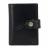 VALENTA 588386 CARD WALLET LEATHER MAGSAFE LUXE BLACK