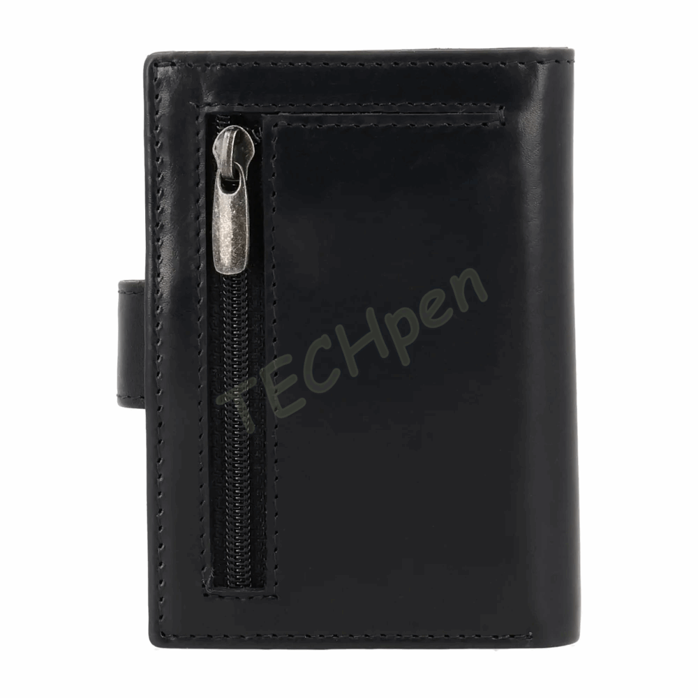 VALENTA 588386 CARD WALLET LEATHER MAGSAFE LUXE BLACK