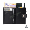 VALENTA 588386 CARD WALLET LEATHER MAGSAFE LUXE BLACK
