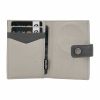 VALENTA 588393 CARD WALLET LEATHER MAGSAFE LUXE GREY