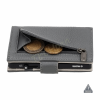VALENTA 588393 CARD WALLET LEATHER MAGSAFE LUXE GREY