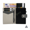 VALENTA 588393 CARD WALLET LEATHER MAGSAFE LUXE GREY
