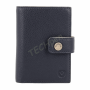 VALENTA 588416 CARD WALLET LEATHER MAGSAFE LUXE NAVY