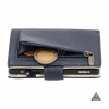 VALENTA 588416 CARD WALLET LEATHER MAGSAFE LUXE NAVY