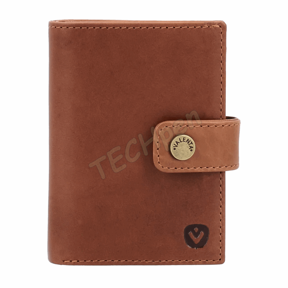 VALENTA 588584 CARD WALLET LEATHER MAGSAFE LUXE COGNAC