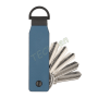 VALENTA 588942 KEY ORGANIZER ALUMINIUM BLUE