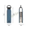 VALENTA 588942 KEY ORGANIZER ALUMINIUM BLUE