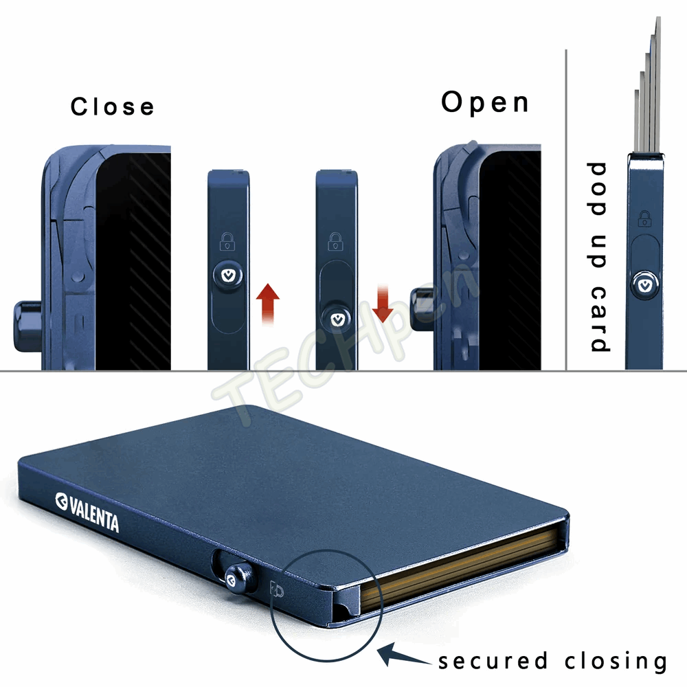 VALENTA 588287 CARD PROTECTOR ALUMINIUM MAG SAFE