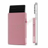 VALENTA 588317 CARD PROTECTOR ALUMINIUM MAG SAFE ROSE