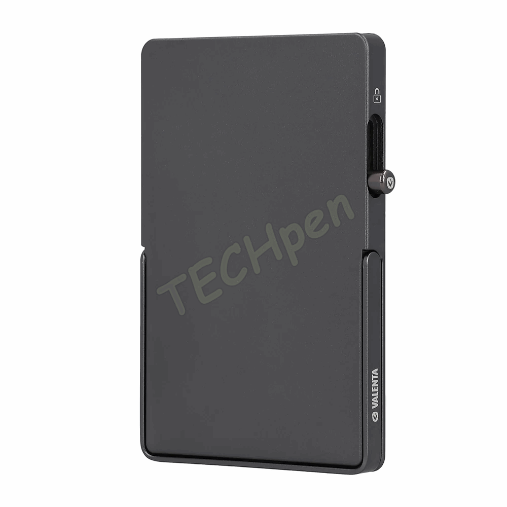 VALENTA 589314 CARD PROTECTOR ALUMINIUM MAG SAFE GRAPHITE GREY