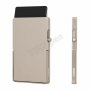 VALENTA 589321 CARD PROTECTOR ALUMINIUM MAG SAFE NATURAL TITANIUM