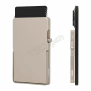 VALENTA 589321 CARD PROTECTOR ALUMINIUM MAG SAFE NATURAL TITANIUM